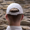 Scally Boy Embroidered Cap White - Image 2