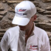 Scally Boy Embroidered Cap White - Image 3